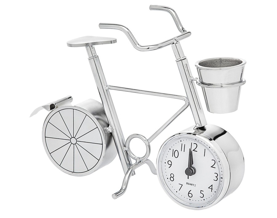 Decor Godinger | Bicycle Desk Set Clock