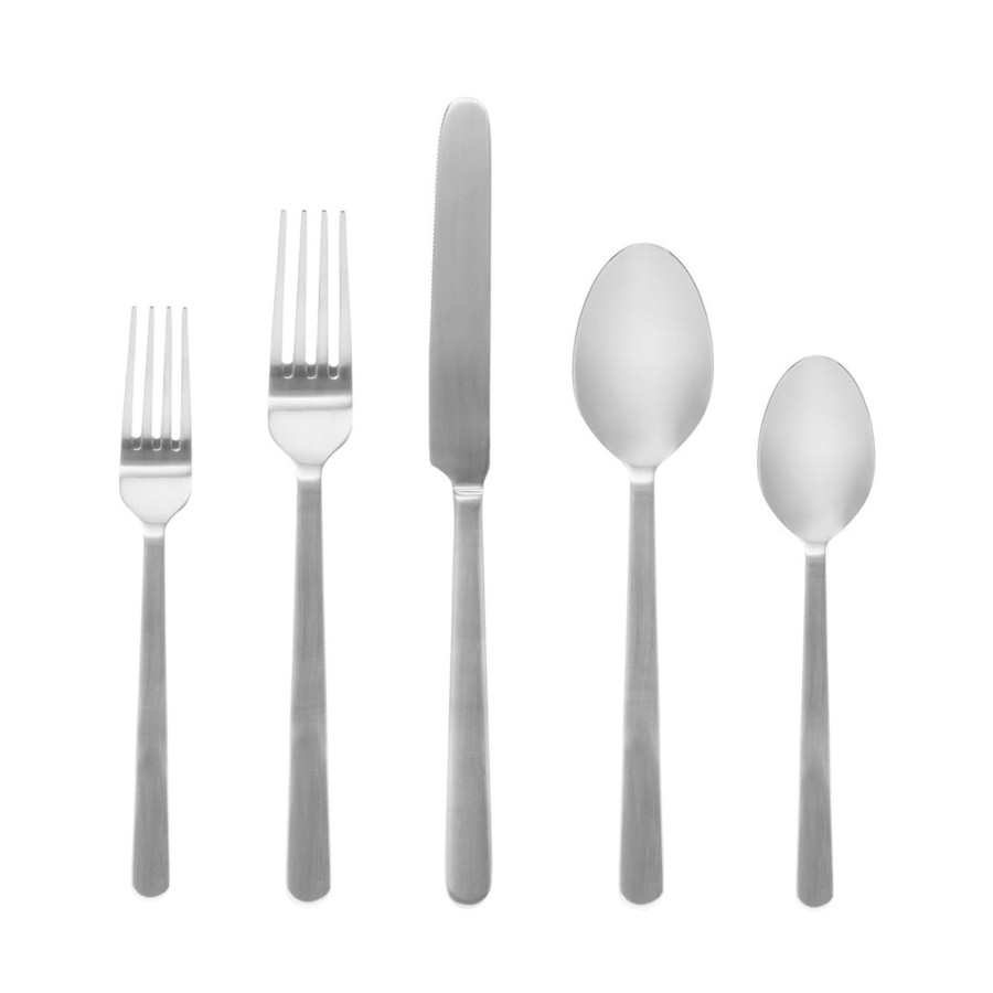 Flatware & Serveware Godinger | Lola Matte 18/0 Stainless Steel 20 Piece Flatware Set, Service For 4