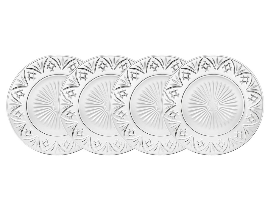 Dining Godinger | Dublin Crystal Dinner Plate, Set Of 4