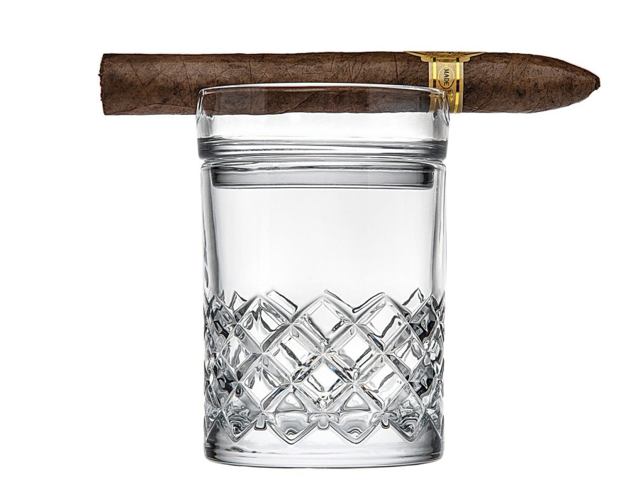 Glassware & Barware Godinger | Hatch Cigar Double Old Fashion Glass