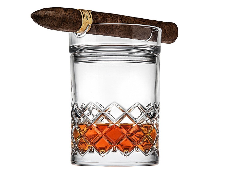 Glassware & Barware Godinger | Hatch Cigar Double Old Fashion Glass