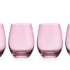 Glassware & Barware Godinger | Veneto Ballet Stemless Wine Glass, Set Of 4