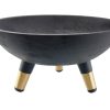 Kitchen Godinger | Mae Tripod Wood Serving Bowl