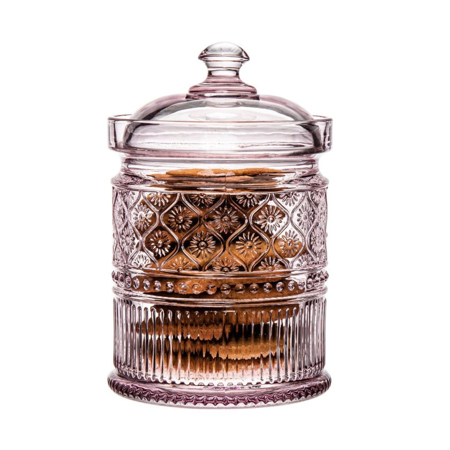 Kitchen Godinger | Claro Pink Canister Small