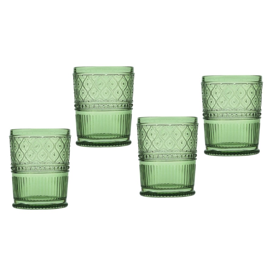 Glassware & Barware Godinger | Claro Sage Double Old Fashion, Set Of 4