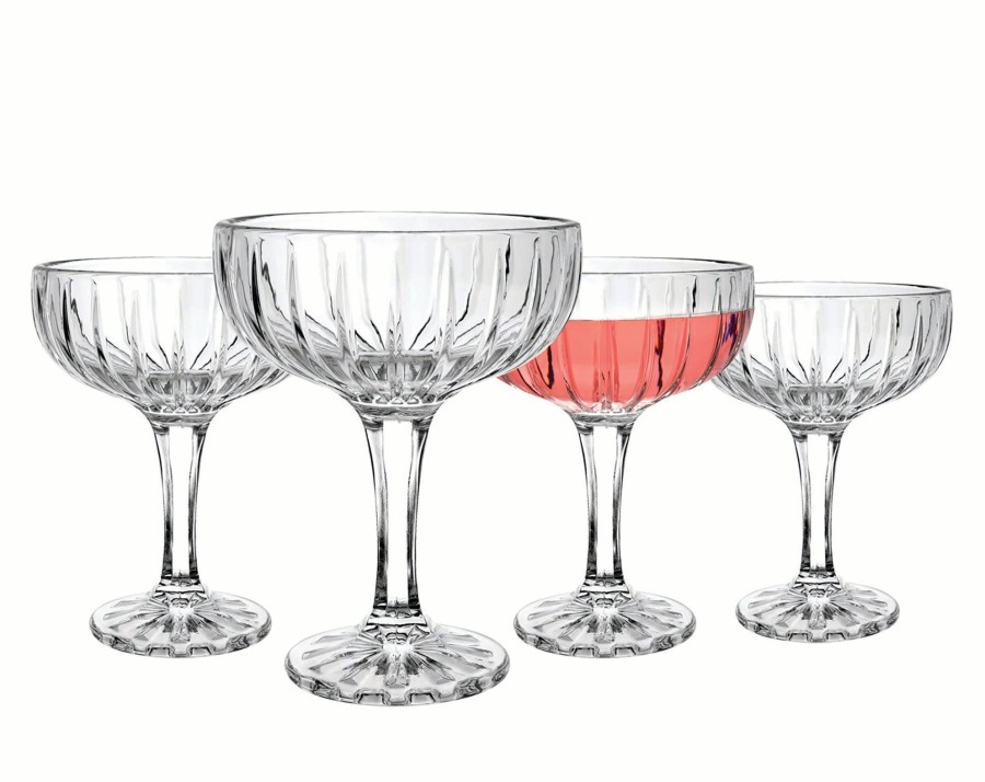 Glassware & Barware Godinger | Parallels Coupe, Set Of 4