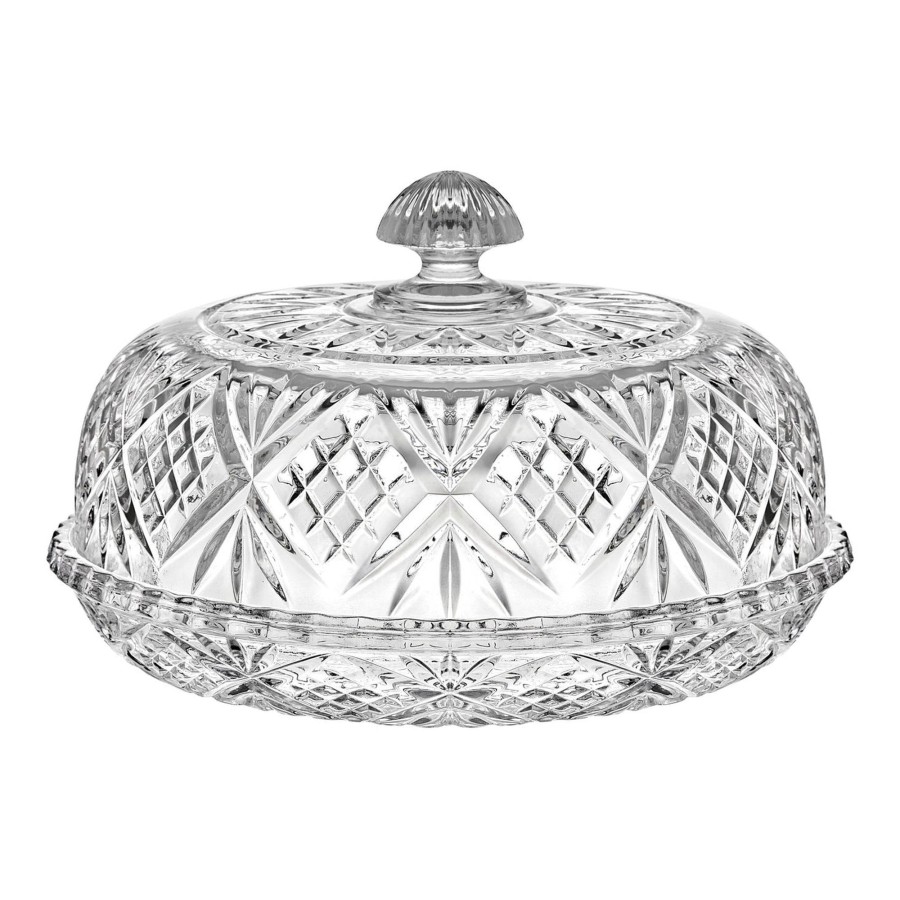 Kitchen Godinger | Dublin Crystal Covered Pie Dome