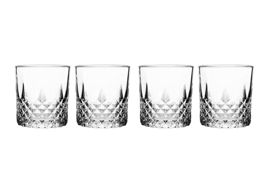 Glassware & Barware Godinger | Kronos Double Old Fashion, Set Of 4