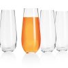 Glassware & Barware Godinger | Braga Stemless Champagne Flute, Set Of 4