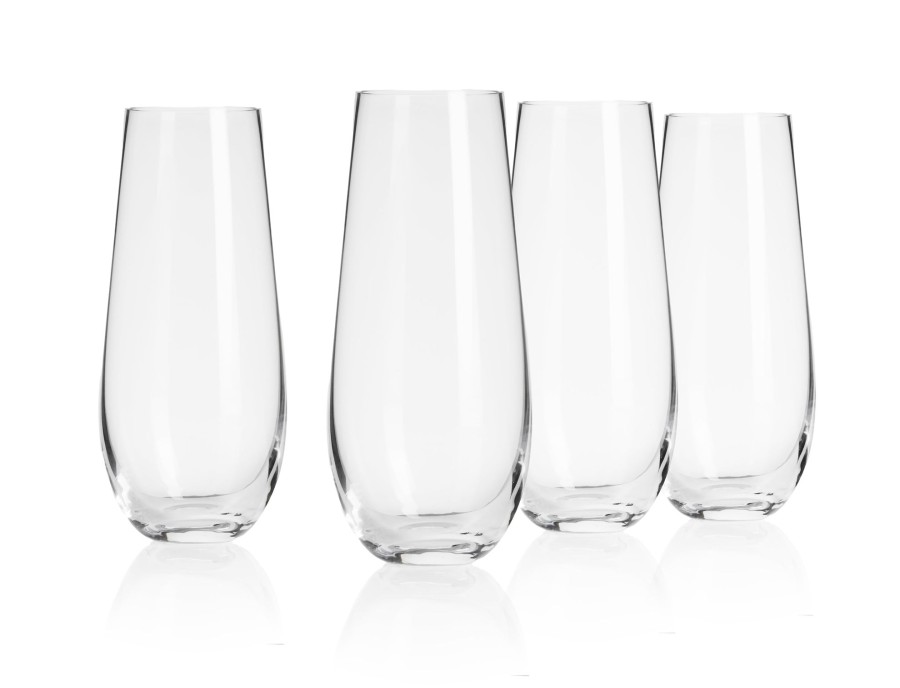 Glassware & Barware Godinger | Braga Stemless Champagne Flute, Set Of 4