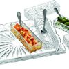 Kitchen Godinger | Dublin Crystal Scalloped 11 Piece Serving Tray