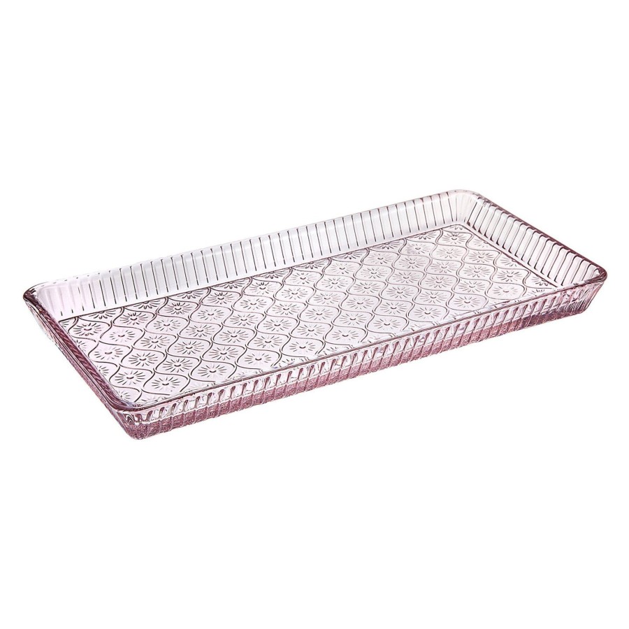 Kitchen Godinger | Claro Pink Serving Tray