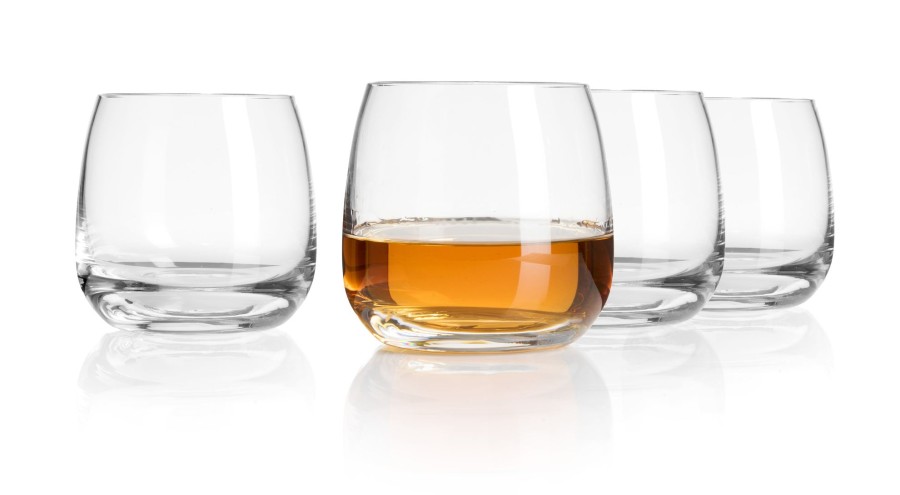 Glassware & Barware Godinger | Braga Double Old Fashion Glass, Set Of 4