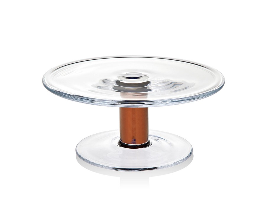 Kitchen Godinger | Mandril Copper Footed Cake Stand