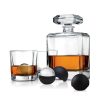 Glassware & Barware Godinger | Chateau 5 Piece Whiskey Decanter Set