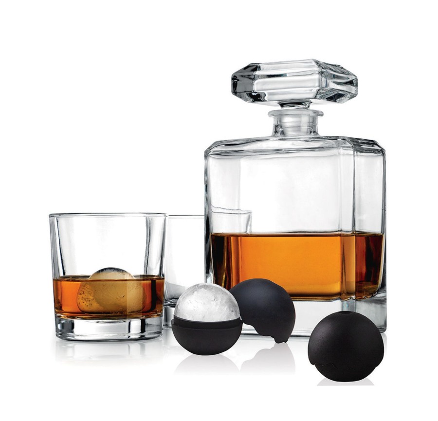 Glassware & Barware Godinger | Chateau 5 Piece Whiskey Decanter Set