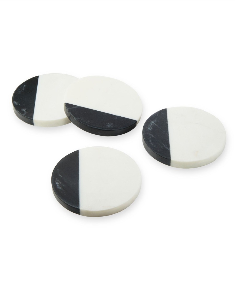 Glassware & Barware Godinger | Crum Marble Coaster Set