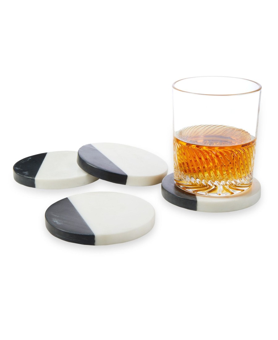 Glassware & Barware Godinger | Crum Marble Coaster Set