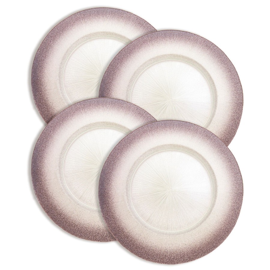 Dining Godinger | Ilaria Lavender Charger Plate, Set Of 4