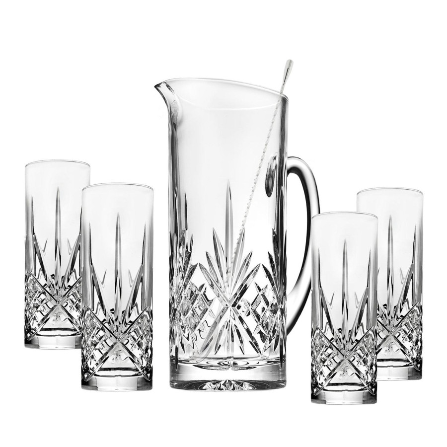 Glassware & Barware Godinger | Dublin Crystal 6 Piece Pitcher Set