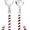 Flatware & Serveware Godinger | Candy Cane Salad Server Set