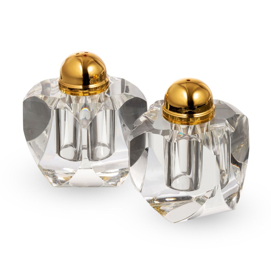 Kitchen Godinger | Stockholm Gold Salt & Pepper Shaker Set