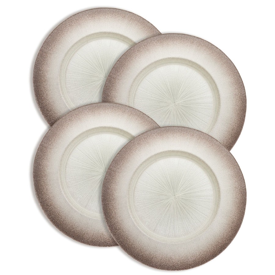 Dining Godinger | Ilaria Peach Charger Plate, Set Of 4