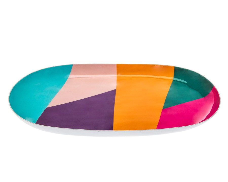 Decor Godinger | Colorful Oval Tray