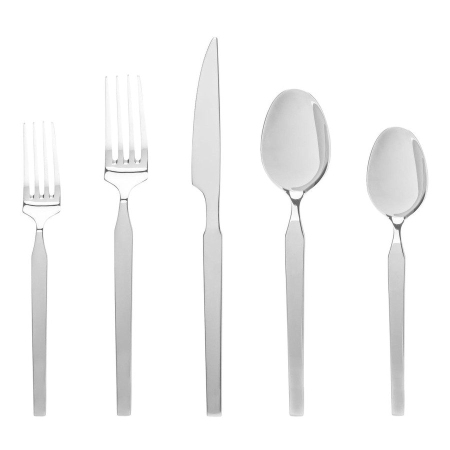 Flatware & Serveware Godinger | Podium Mirrored 18/10 Stainless Steel 20 Piece Flatware Set, Service F