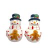 Kitchen Godinger | Snowman Salt And Pepper Shaker Set