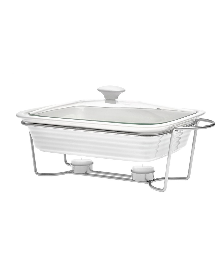 Kitchen Godinger | Natura Rectangle Baker With Stand