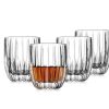 Glassware & Barware Godinger | Pleat Double Old Fashion Glass, Set Of 4