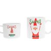 Dining Godinger | Santa Big And Little Mug Set