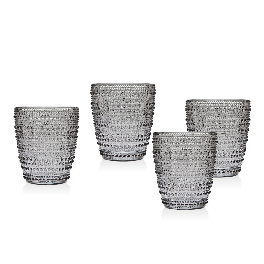 Glassware & Barware Godinger | Lumina Smoke Double Old Fashion, Set Of 4