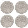 Dining Godinger | Geometric Melamine Dinner Plate, Set Of 4