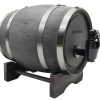 Glassware & Barware Godinger | Whiskey Barrel Dispenser Black & Black