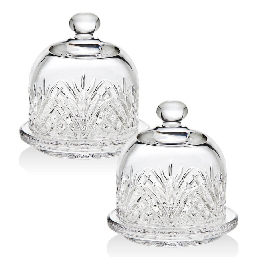 Kitchen Godinger | Dublin Crystal Butter Dome Set