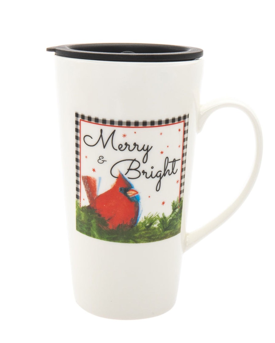 Dining Godinger | Merry & Bright Travel Mug