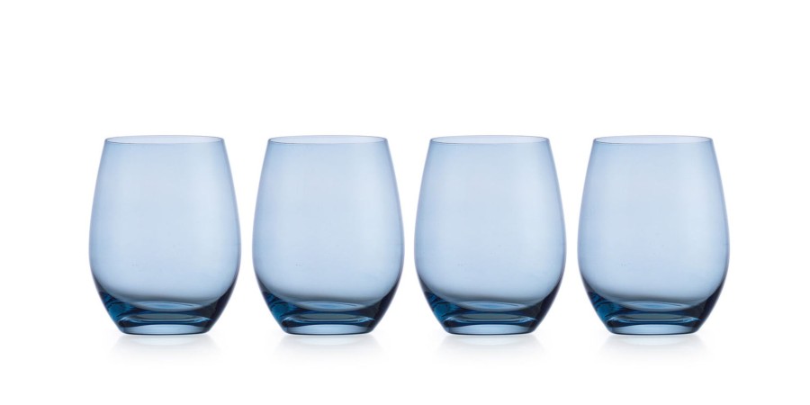 Glassware & Barware Godinger | Veneto Frost Stemless Wine Glass, Set Of 4