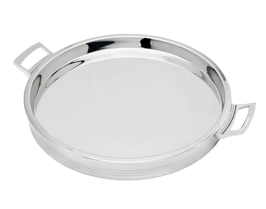 Kitchen Godinger | Top Shelf Round Serving Tray