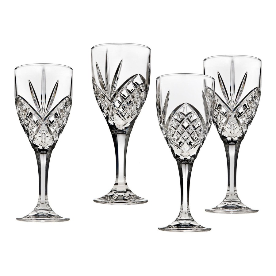 Glassware & Barware Godinger | Dublin Crystal Goblet, Set Of 4