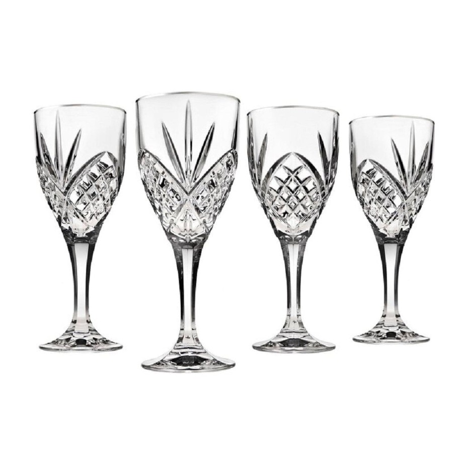 Glassware & Barware Godinger | Dublin Crystal Goblet, Set Of 4