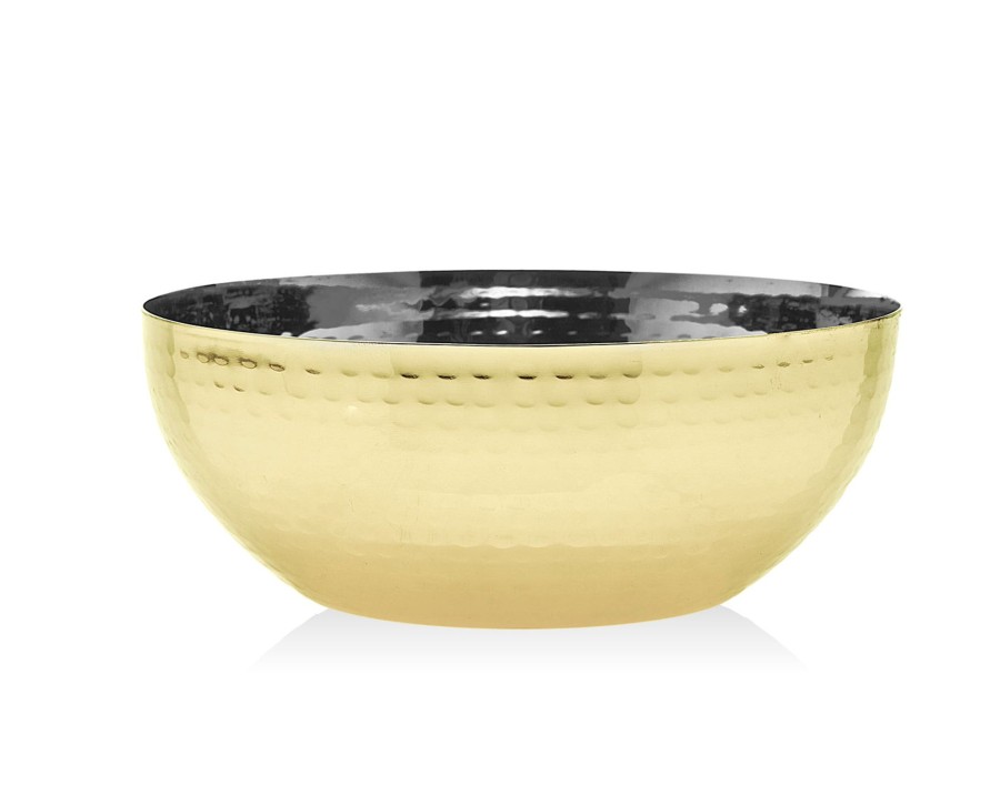 Kitchen Godinger | Gold Hammered Nut Bowl