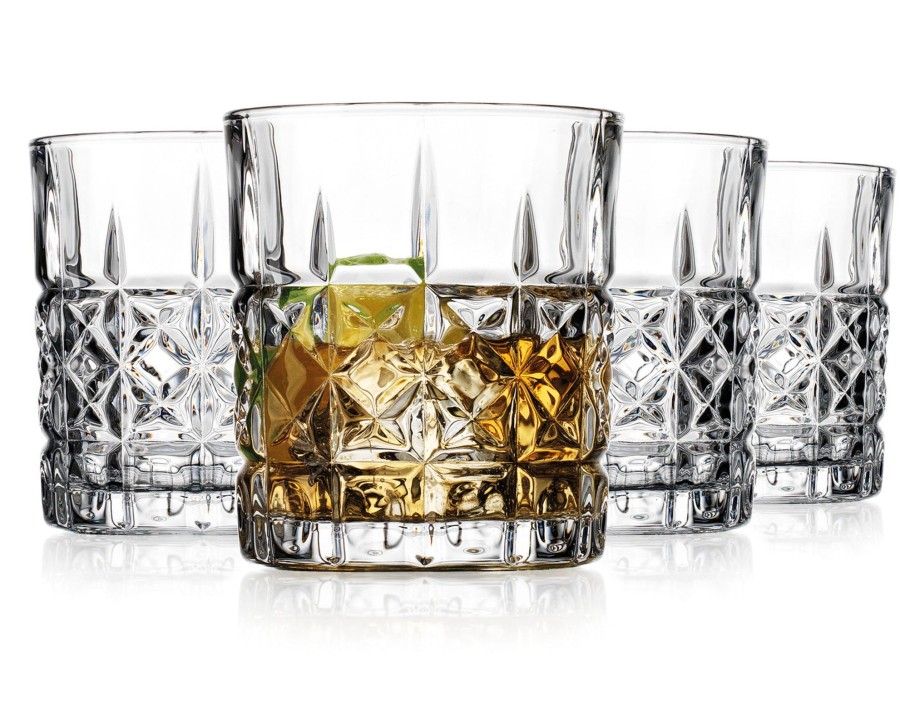 Glassware & Barware Godinger | Snyder Double Old Fashion Glass, Set Of 4