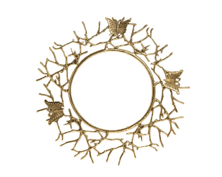 Dining Godinger | Butterfly Gold Charger Plate