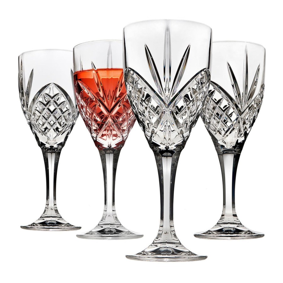 Glassware & Barware Godinger | Dublin Acrylic Wine Goblet, Set Of 4