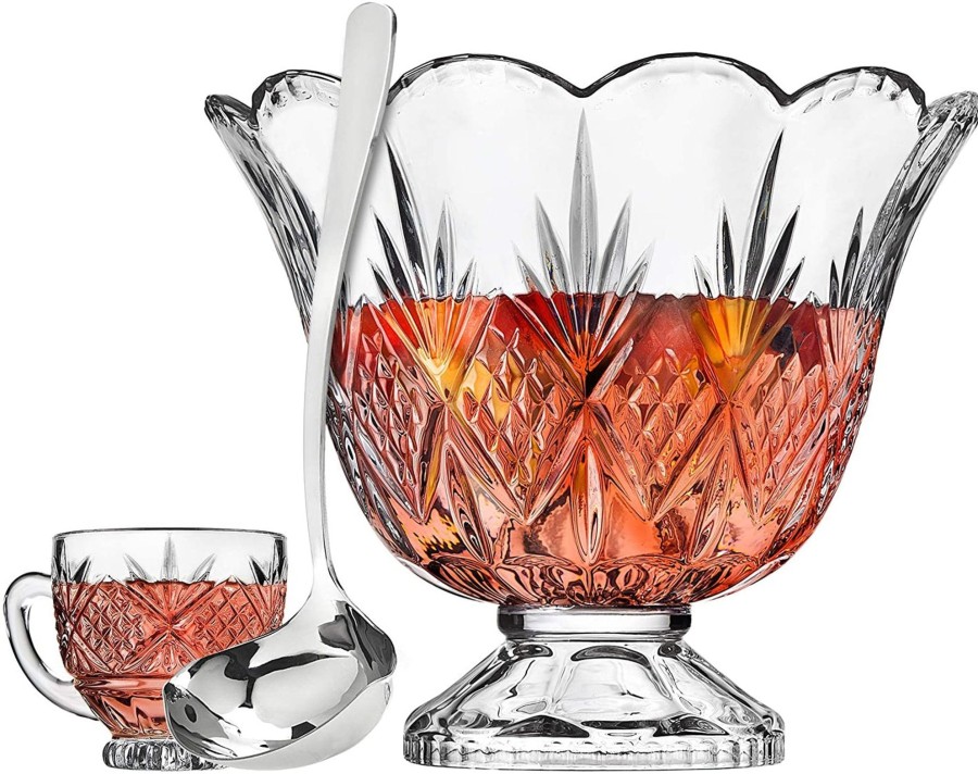 Glassware & Barware Godinger | Dublin Crystal 10 Piece Punch Set