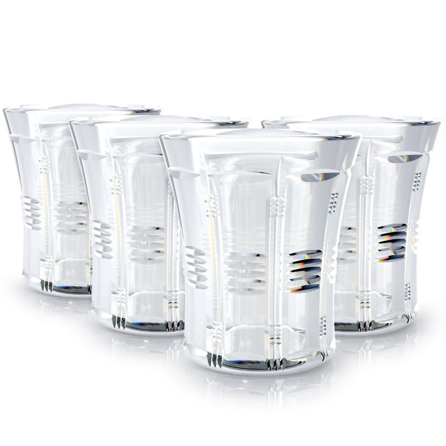 Glassware & Barware Godinger | Sadie Double Old Fashion Glass, Set Of 4