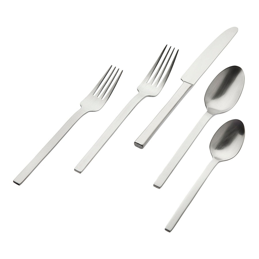 Flatware & Serveware Godinger | Atlas Matte 18/0 Stainless Steel 20 Piece Flatware Set, Service For 4