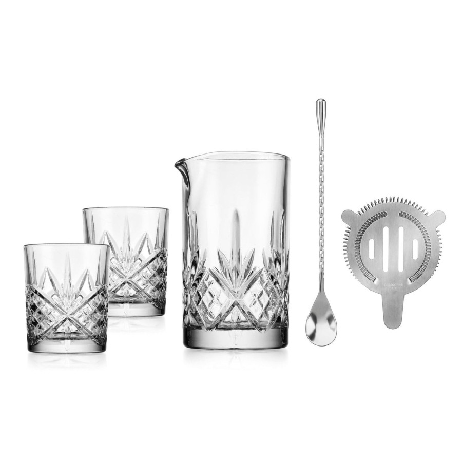 Glassware & Barware Godinger | Dublin Crystal 6 Piece Mixing Pitcher Set